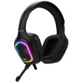 Headset Gamer KWG Taurus M2, Multi Color, RGB, USB, Preto - TAURUS M2