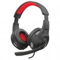 Headset Gamer Trust GXT 307 Ravu, Drivers 40mm, Preto e Vermelho - 22450-02