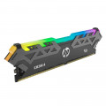 Memória HP V8 RGB, 8GB, 3000MHz, DDR4, CL16, PRETO - 7EH82AA#ABM