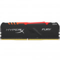 Memória HyperX Fury RGB, 8GB, 2666MHz, DDR4, CL16, Preto - HX426C16FB3A/8
