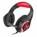 Headset Gamer Trust GXT 313 Nero, LED Vermelho, Drivers 40mm, USB 3.5mm, PC, Preto - 21601