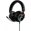 Headset Gamer Xzone, LED RGB, Acompanha Suporte, Preto - GHS-01