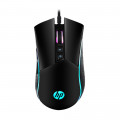 Mouse Gamer HP M220, RGB, 7 Botões, 4800DPI, Preto - 1QW51AA#UUF