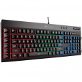 Teclado Gamer Corsair K55, RGB, ABNT2, Preto - CH-9206015-BR