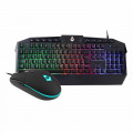 KIT TECLADO E MOUSE GAMER MANCER MCR212 RAINBOW LED RGB PRETO - MCR-212-KIT01