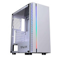 Gabinete Gamer Galax Quasar, RGB, Mid Tower, Lateral de Vidro, Sem Fonte, Sem Fan, Branco - GX600-WH