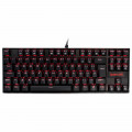 Teclado Mecânico Gamer Redragon Kumara, LED Vermelho, Switch Outemu Black, Preto - K552-2 (PT-BLACK)