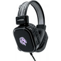 Headset Gamer Hayom, P2 e USB com LED Preto e Cinza - HF-2206