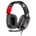 Headset Gamer Multilaser Warrior Kaden, LED, RGB, USB 2.0, Drivers 50mm, Preto e Vermelho - PH301