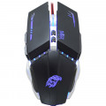 Mouse Gamer K-Mex M900 Mecânico, 32000DPI, 7 Botões 7D, LED 4 Cores, Preto - M9000US0001CB0X