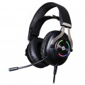 Headset Gamer HP H360, Estério, P2 e USB, LED RGB, Preto - 410050640100