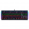 Teclado Mecânico Gamer T-Dagger Bali, Rainbow, Switch Outemu Vermelho, ABNT2, Preto - T-TGK311-RD (PT-RAINBOW)