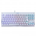 Teclado Mecânico Gamer Redragon Dark Avenger, Switch Outemu Blue, RGB, ABNT2, Branco - K568W-RGB (BLUE)