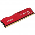 Memória Kingston Fury Beast, 4GB, 1866MHz, DDR3, CL10, Vermelho - HX318C10FR/4