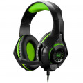 Headset Gamer Multilaser Warrior Rama, LED, Verde - PH299