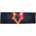 Mousepad Gamer Husky Fire Storm Speed, Extra Grande (900x290mm), Preto e Vermelho - MP-HST-FR