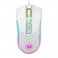 Mouse Gamer Redragon Cobra, Chroma RGB Sensor, 10000DPI, 7 Botões, Lunar White - M711-W