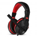 Headset Gamer Marvo, Preto e Vermelho - H8321P