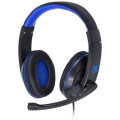 Headset Gamer Vinik VX Gaming V Blade II, Drivers 40mm, Preto e Azul - 29379