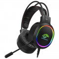 Headset Gamer K-Mex AR-43, RGB, Digital 7.1, USB, Preto - AR43000S71PPB0X