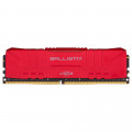 Memória Crucial Ballistix, 16GB, 3000MHz, DDR4, CL15, UDIMM, Vermelho - BL16G30C15U4R