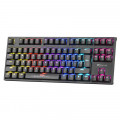 Teclado Mecânico Gamer Xtrike Me, Rainbow, Switch Blue, Preto - GK-913