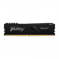 Memória Kingston Fury Beast, RGB, 16GB, 2666MHz, DDR4, CL16, Preto - KF426C16BB/16