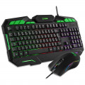 Kit Teclado e Mouse Gamer Xzone, Teclado Com 7 Cores de Iluminação + Mouse 3200DPI, KWG, RGB - GTC-01