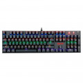 Teclado Mecânico Gamer Redragon Rudra, LED Rainbow, Switch Outemu Blue, Anti-Ghosting, Preto - K565R-2 (PT-BLUE)