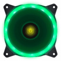 Cooler FAN Gamer Vinik, 12cm, VX Gaming V.Ring, Anel de LED Verde, VRingG Preto - 29566