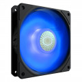 Cooler FAN Gamer Cooler Master, 12cm, SickleFlow LED Azul/Preto - MFX-B2DN-18NPB-R1