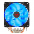 Aircooler Redragon Tyr, LED Azul, Intel e AMD, 120mm, Preto - CC-9104B