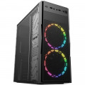 Gabinete Gamer KWG Vela M4, Mid Tower, RGB, Black, Sem Fonte, Com 2 Fans - VELA M4