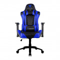 Cadeira Gamer ThunderX3 TGC12, PT/AZ, Preto/Azul