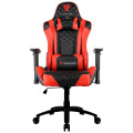 Cadeira Gamer ThunderX3 TGC12, PT/VM, Preto/Vermelho