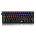 Teclado Mecânico Gamer Redragon Fizz, RAINBOW, Switch Blue, ABNT 2, Black, K617-R-B (PT-BLUE)