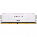 Memória Crucial Ballistix, 8GB, 3000MHz, DDR4, CL15, Branco - BL8G30C15U4W