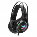 Headset Gamer Marvo HG8901, 3.5mm+USB, PC, RGB, Black