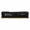 Memória Kingston Fury Beast, 16GB, 3200MHz, DDR4, CL16, Preto - KF432C16BB1/16