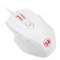 Mouse Gamer Redragon Tiger 2, LED Vermelho, 3200 DPI, USB, Ergonômico, Branco Lunar White - M709W