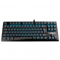 Teclado Mecânico Gamer Gamdias Hermes E2, LED Azul, Switch Red, Anti-Ghosting, ABNT2, Preto - HERMES E2 BLUE (BR/RED)