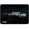 Mousepad Gamer Rise Mode Sniper, Speed, Médio (290x210mm), Cinza - RG-MP-04-SPG