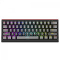 Teclado Mecânico Gamer Marvo KG962, Rainbow, Switch Red, ANSI, Black - KG962 EN-R