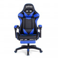 Cadeira Gamer PCTOP SE1006 Racer, Com Altura de Ajuste, Preto e Azul - SE1006