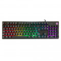 Teclado Gamer HP K500F, LED RGB, Teclas Multimídia, ABNT2, Preto - 7ZZ97AA#AC4