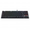 Teclado Mecânico Gamer Redragon APS, RGB, Switch Redragon Brown, ABNT2, Preto, Low Profile - K607 RGB (PT-BROWN)