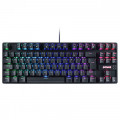 Teclado Gamer Mecânico PCYes TKL Neron, Switch Outemu Blue, Led RGB, Black - PNOHBLRGB