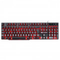 Teclado Gamer Vinik VX Hydra, LED Vermelho, Preto, ABNT2 - GT702