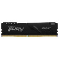 Memória Kingston Fury Beast, 32GB, 3200MHz, DDR4, CL16, Preto - KF432C16BB/32