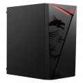 Gabinete Gamer MSI MAG Shield M301, Micro Atx, Sem Fonte, Preto - 306-7G13M25-809